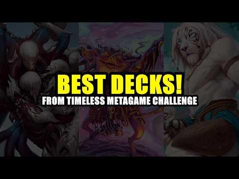 BEST DECKS From Timeless Metagame Challenge!