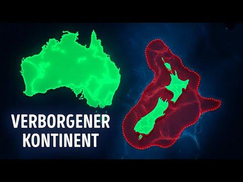 Ein riesiger Kontinent wurde gerade in der Nähe von Neuseeland entdeckt