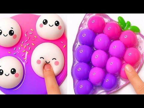 8 Hours Of Oddly Satisfying Slime ASMR - Relaxing When Stressed Or Sleepy