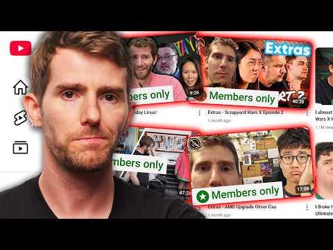 Members Only Videos are a HUGE Problem on YouTube