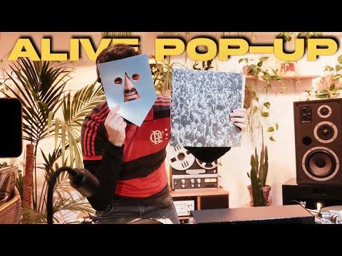 Contemporary Brazilian Records with Alive Pop-Up