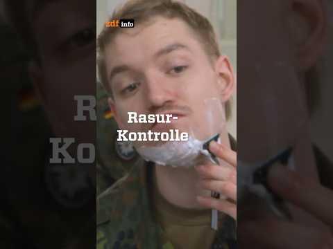 Bundeswehr: So streng ist die Rasurkontrolle #zdfinfo #Bundeswehr #Militär
