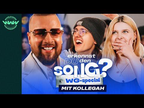 Bosshafte Überraschung: KOLLEGAH stürmt Songquiz! | Erkennst DU den Song? (WG-Special)