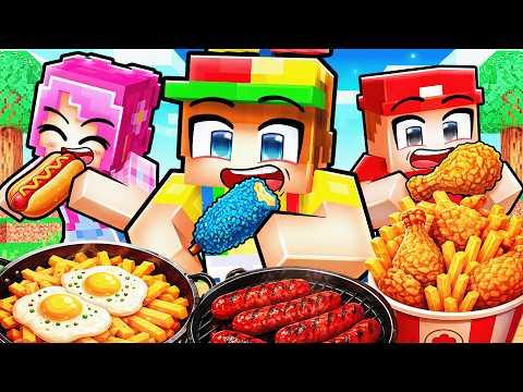 MINECRAFT ASMR MUKBANG...
