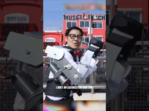 Exoskeleton Arm vs Pro Arm Wrestlers!