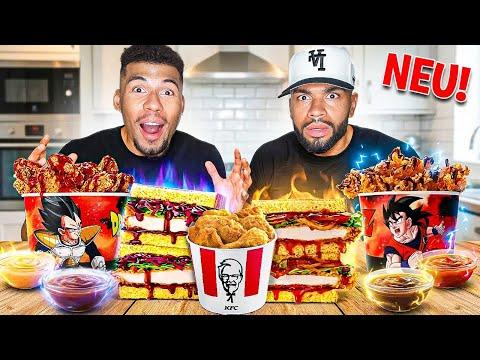 WIR TESTEN ALLE NEUEN KFC PRODUKTE! 