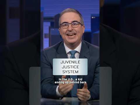 Juvenile Justice System #lastweektonight