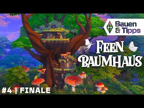 Feen Baumhaus bauen #4 🧚🌿 nur mit Objekten aus dem Die Sims 4 Zauber der Natur Pack