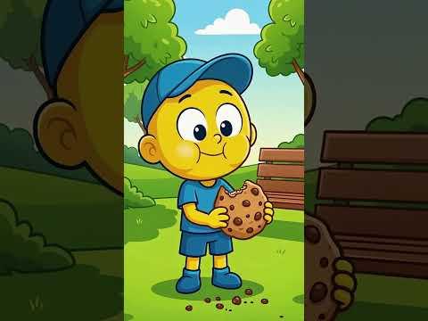 Yummy cookie 🍪 Bimo eats 😊