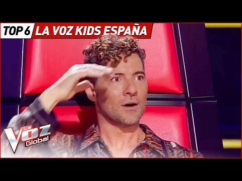 Top 6 | Audiciones a Ciegas 5 de La Voz Kids España 2025