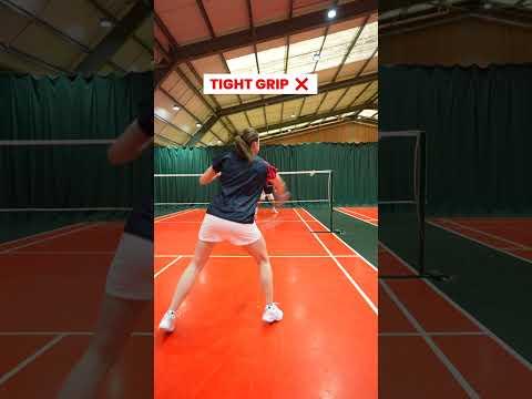 Loose vs Tight Grip 🏸