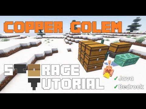 The EASIEST Copper Golem Multi-Item Sorter TUTORIAL!