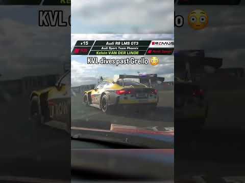 ROWE BMW ends up with a pass on the grass 😏🏁 #24hnbr