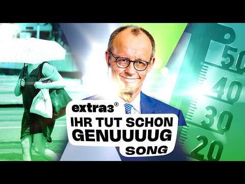 Song zur Klimakrise: Ihr tut schon genuuuug | extra 3