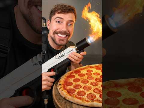 I Cooked A Pizza With Power Tools
