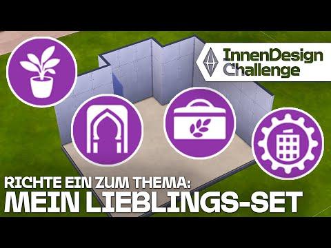 Mach mit! Baue NUR mit deinem Lieblings-Set! 💡🎨 Die Sims 4 InnenDesign Challenge #20