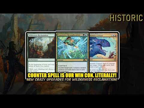 What If Counterspells Can Also Kill Your Opponent? | Temur Reclamation | Historic BO3 | MTG Arena