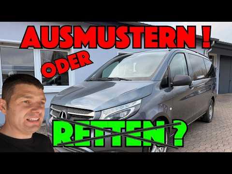 Was machen wir mit unserem Totalschaden Mercedes Vito? Ist es den Aufwand wirklich wert?