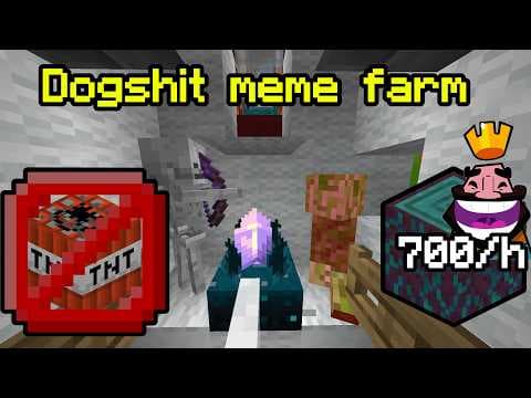 F Tier Creeper based Nether Tree Farm