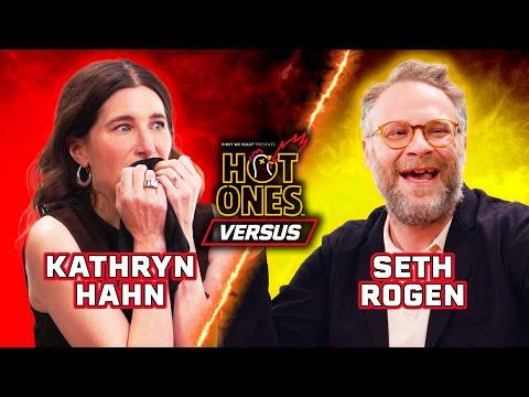 Kathryn Hahn vs. Seth Rogen | Hot Ones Versus