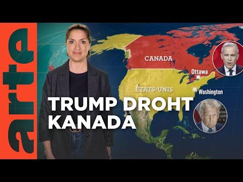 Kanada und USA: zunehmende Spannungen | Mit offenen Karten - Im Fokus |  ARTE