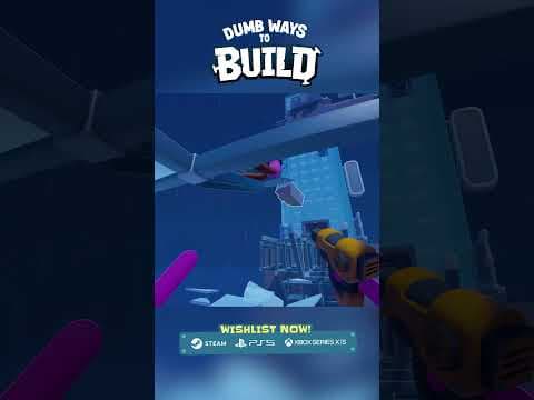 Build with up to 3 friends, or go the solo route in Dumb Ways to Build!