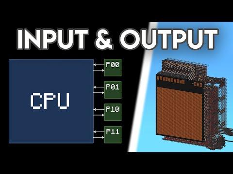 Input and Output - Let's Make a Redstone Computer! #10