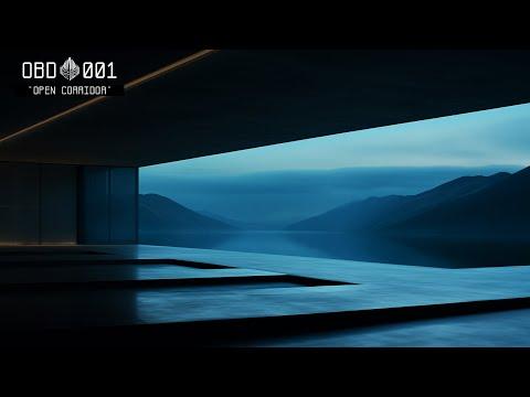 Modern Corridor Overlook | 3 Hours Calm Mountain Thunder & Wind Ambience for Sleep or Focus