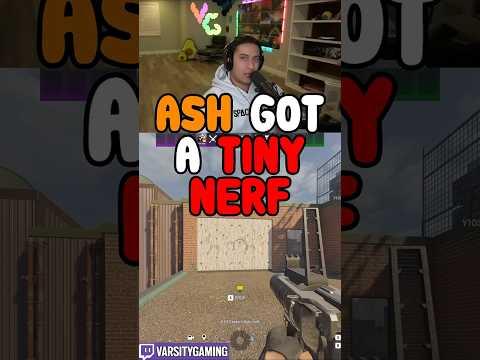 BANDIT COUNTERS ASH NOW (SIEGE SCHOOL) #shorts