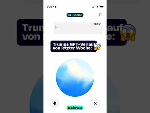 Trumps ChatGPT geleakt (2)! #Shorts #extra3