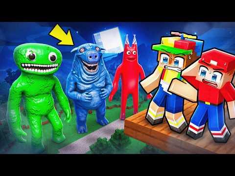 Building A SKYBASE To Hide From GARDEN OF BAN BAN!
