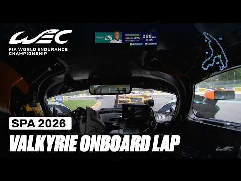 Aston Martin Valkyrie Hypercar Onboard | TotalEnergies 6 Hours of Spa 2026 | FIA WEC