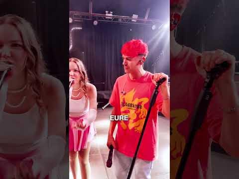 Werd ich das bereuen? 😭 #tour #juliameladin #simonwill #pink