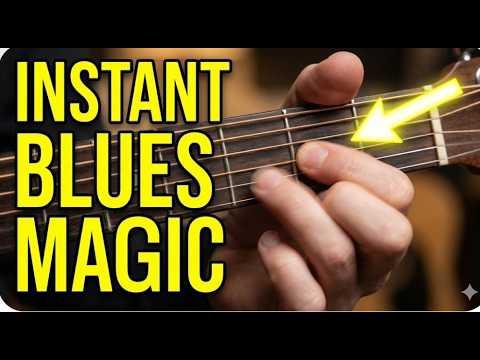 How to Sound Like a Blues PRO With Just 2 Beginner Chords 🤯🎸 (G & C Hack)