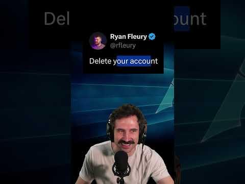Delete your account
