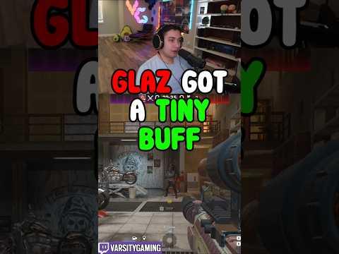 DID GLAZ NEED A BUFF? (SIEGE SCHOOL) #shorts