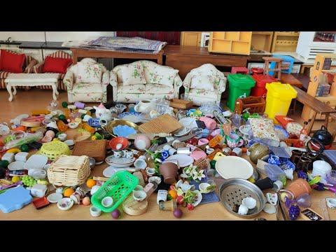 Full Miniature Real Cooking Kitchen Set Revives | Mini kitchen Real utensils collection Part 18
