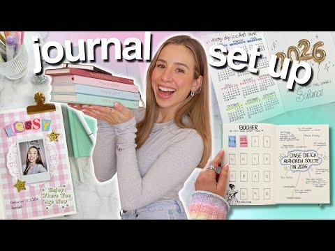 BULLET JOURNAL 2026 SET UP 💫 starte JETZT dein journal!