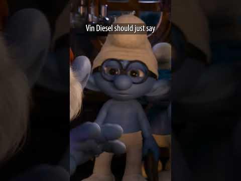 Somebody call Vin Diesel! #cinemasins #smurfs2