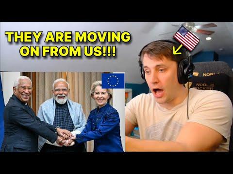 American reacts to USA FURIOUS at EU India Trade Deal