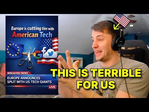 American reacts to EUROPE CUTTING TIES with AMERICA BUSINESSES