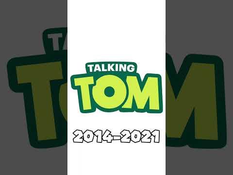 Talking Tom Logo Evolution Historical Logos #shorts #talkingtom #ben #ishowspeed #ishowspeedshorts 