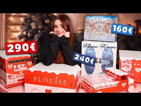 Ich teste die KRASSESTEN Beauty Adventskalender von Indie Brands! (es wird teuer ☠️)