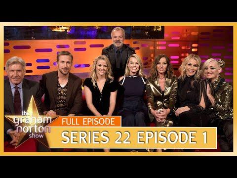 S22 E1 - The Graham Norton Show | Full Episode | Harrison Ford, Ryan Gosling, Reese & Margot Robbie