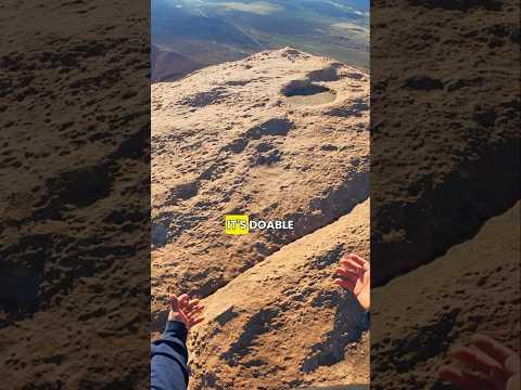 I jumped off cliff POV 🤯🤯🤯 #shorts