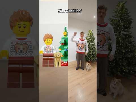 Ich oder meine LEGO Minifigur? @LEGO LEGOWeihnachten #GeschenkInspiration Anzeige