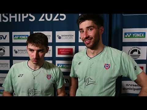 Toma Popov in the finals in both men's singles and doubles, as the first player to do so since 1984