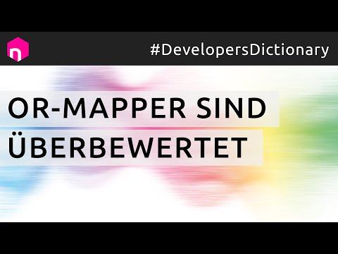 OR-Mapper sind überbewertet // deutsch