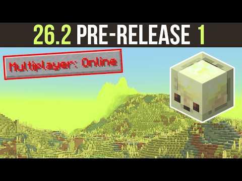 P2P Removed... Sulfur Fog Added! | Minecraft 26.2 Pre-Release 1