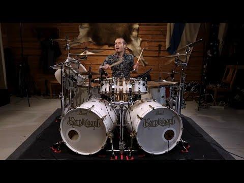 KORPIKLAANI - Kalmisto - Samuli Mikkonen (OFFICIAL DRUM PLAYTHROUGH)